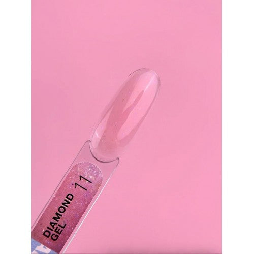 Gel für Erweiterungen LunaMoon Diamond Gel Nr. 11 15 ml