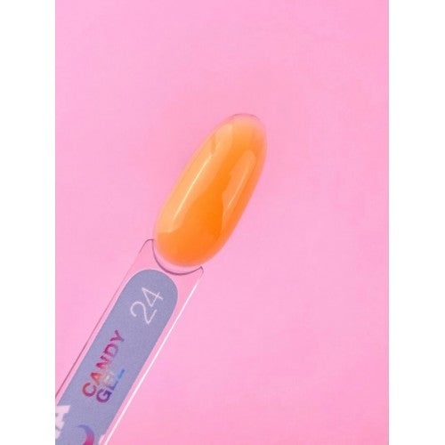 Gel für Erweiterungen LunaMoon Candy Gel Nr. 24 15 ml