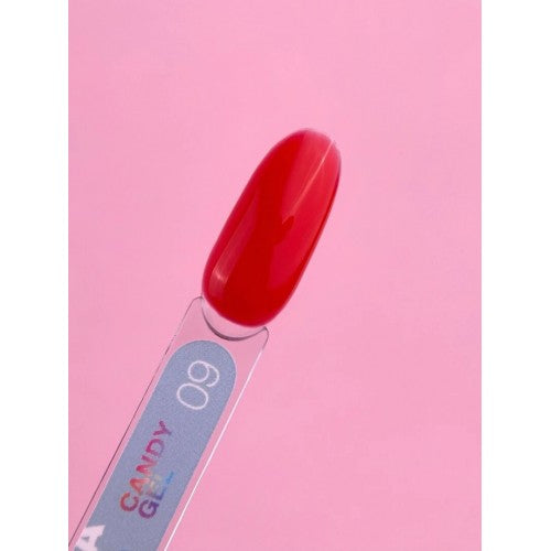 Gel für Erweiterungen LunaMoon Candy Gel Nr. 9 15 ml