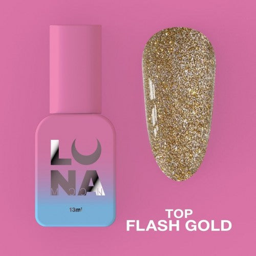 Top LunaMoon Top Flash Gold 13 ml