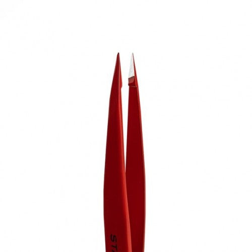 Augenbrauenpinzette STALEKS PRO EXPERT 11 TYP 5 Rot TE-11/5