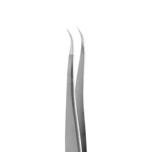 Professionelle Pinzette für Wimpern gebogen STALEKS PRO EXPERT 41 TYP 3 TE-41/3