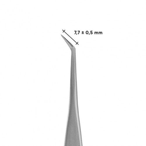 Professionelle Pinzette für Wimpern L-förmig STALEKS PRO EXPERT 40 TYP 1 TE-40/1