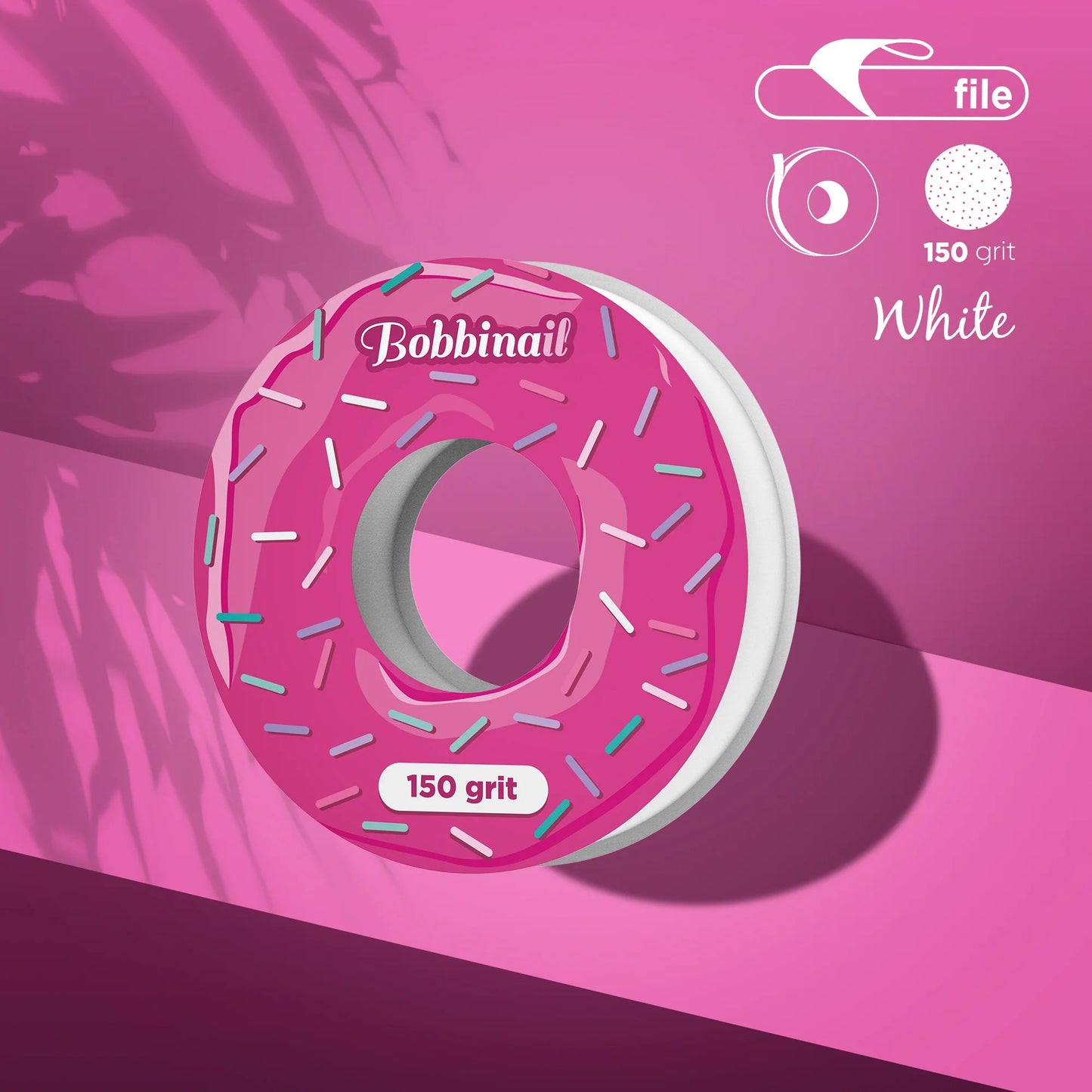 Ersatz-Feilenbandblock weiß für 150er-Körnungsrolle STALEKS PRO EXPERT ATS-150w