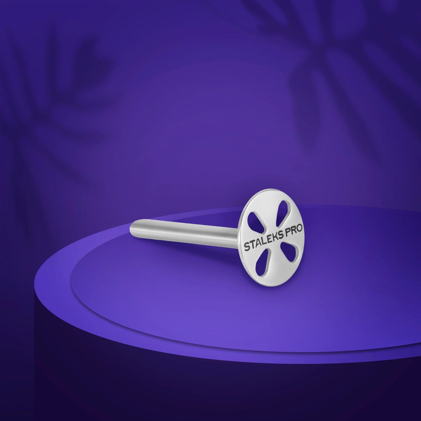 Ein Set Pedikürescheiben PODODISC STALEKS PRO ХS (10 mm) und Ersatzfeilen mit 180er Körnung (5 Stück)