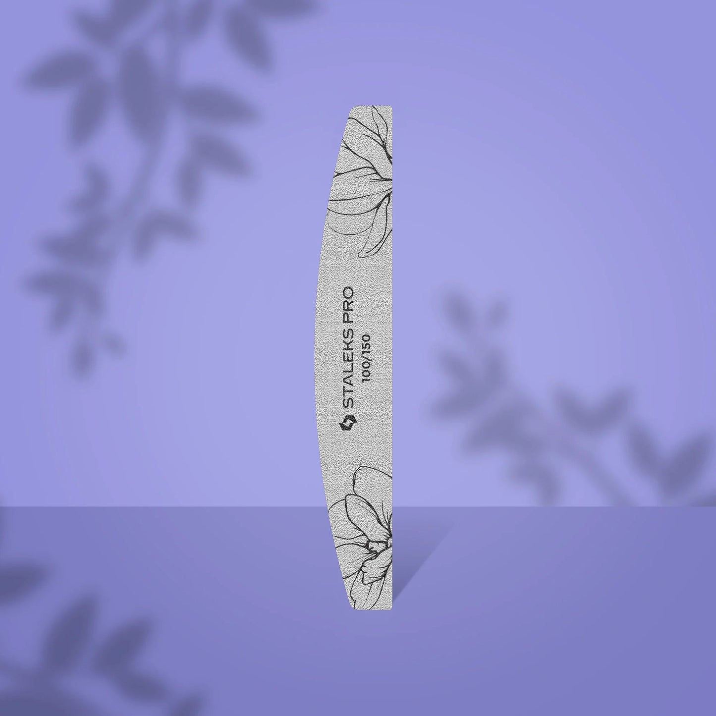 STALEKS PRO EXPERT 40 Mineralnagelfeile 100/150 Körnung (Halbmond) 25 Stück