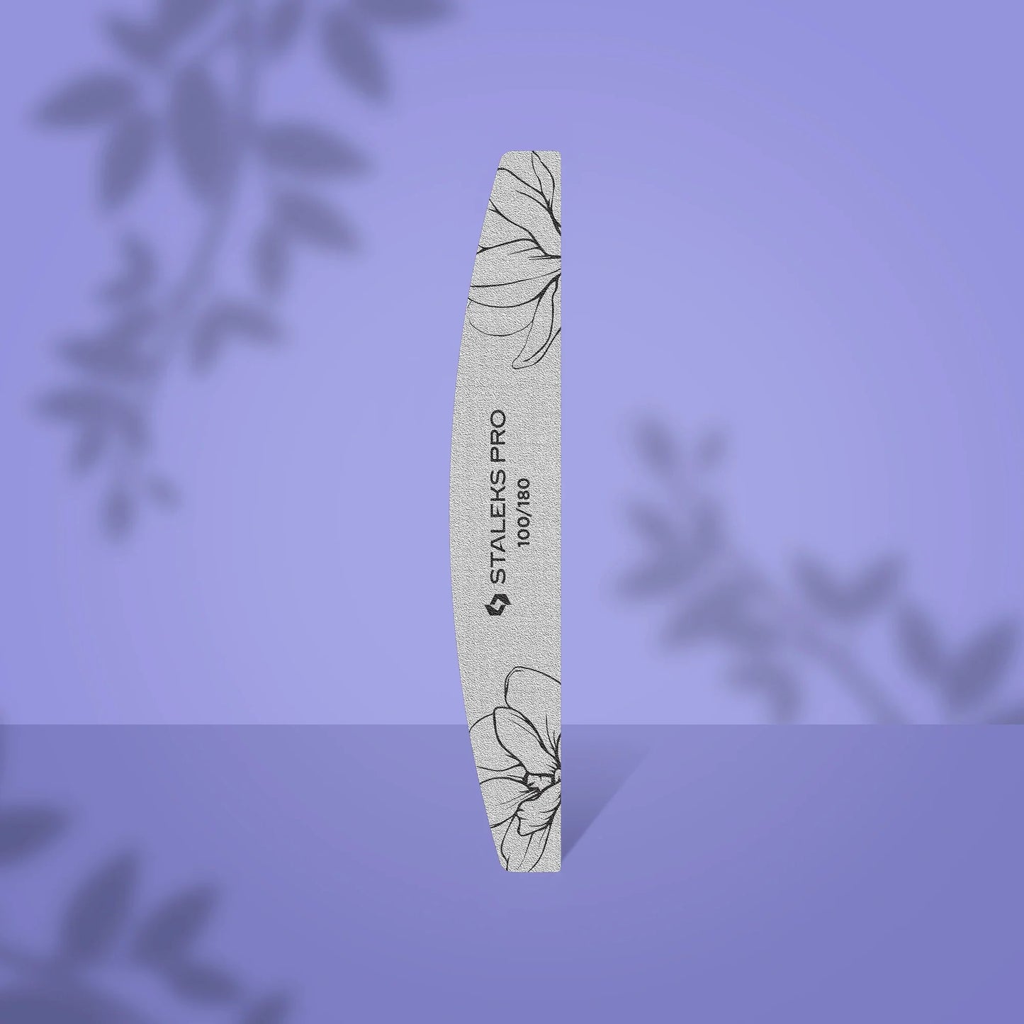 STALEKS PRO EXPERT 40 Mineralnagelfeile 100/180 Körnung (Halbmond) 25 Stück