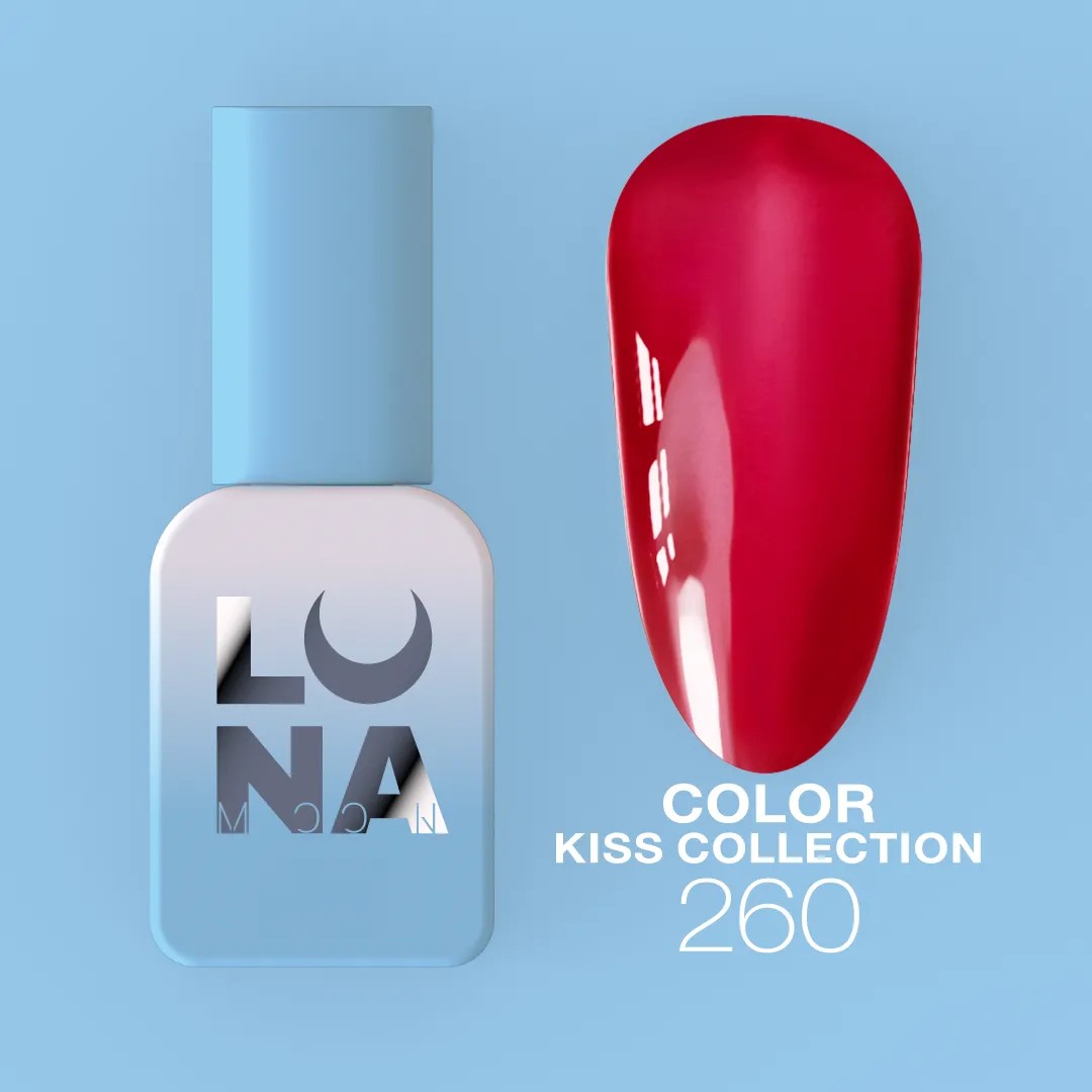 LunaMoon Color Kiss Gel-Nagellack Nr. 260, 13 ml