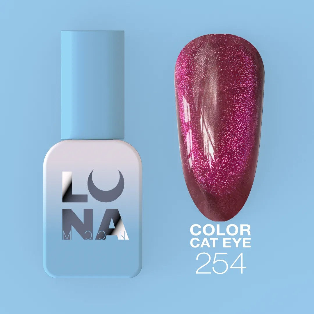 LunaMoon Color Cat Eye Gel-Nagellack Nr. 254 13 ml