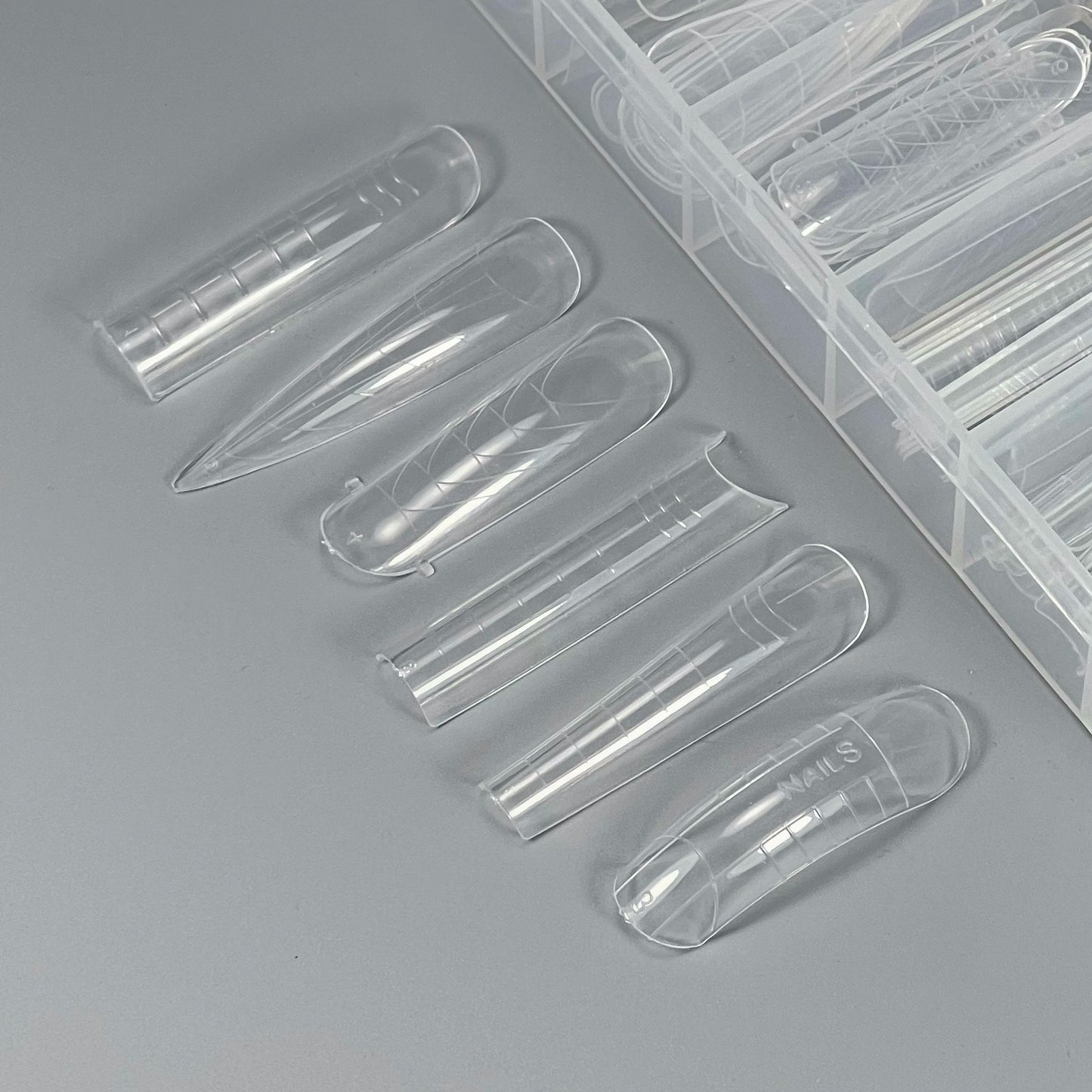 Nailsoftheday Dual Form Pro Mix 6 (Typ 11) Set mit 144 oberen Feilen, 6 Typen, 12 Größen.