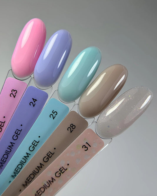 Gel Dark Medium №25 (ohne Pinsel), 15 ml