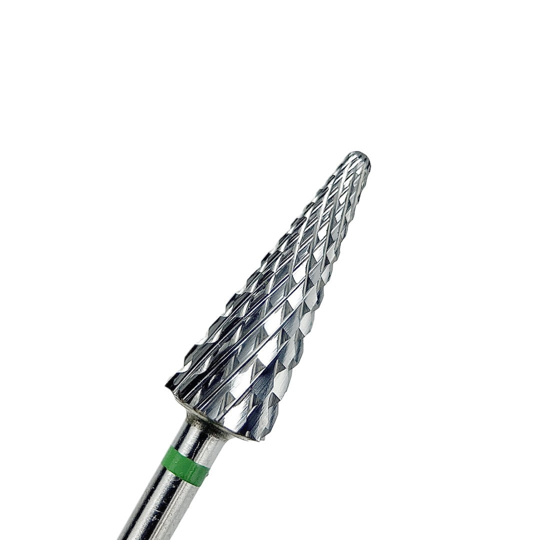 Hartmetall-Schaftfräser mit scharfer Spitze, Grün