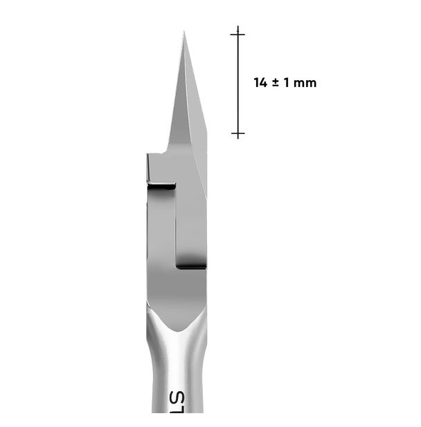 Professionelle Nagelzange für eingewachsene Zehennägel Staleks SMART 71 Schneidteil 14 mm
