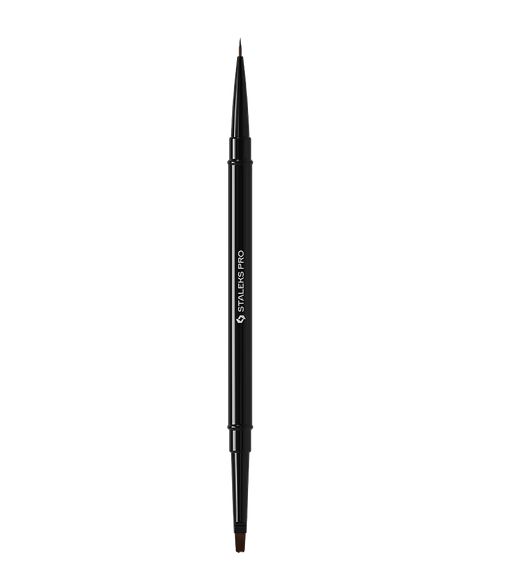 Staleks PRO EXPERT Doppelseitiger Manikürepinsel für Gel 7 mm, 7 mm Liner