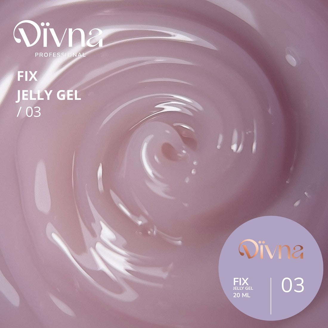 Divna Fix Jelly Gel 03 15 ml