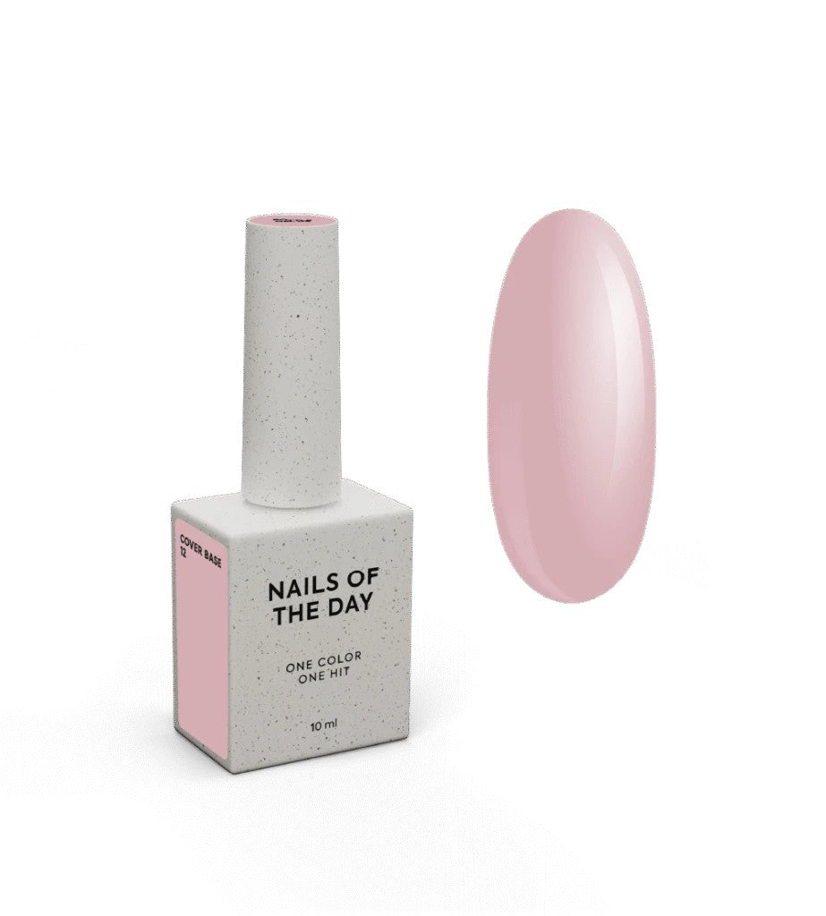 NAILSOFTHEDAY Cover base 12 10 ml