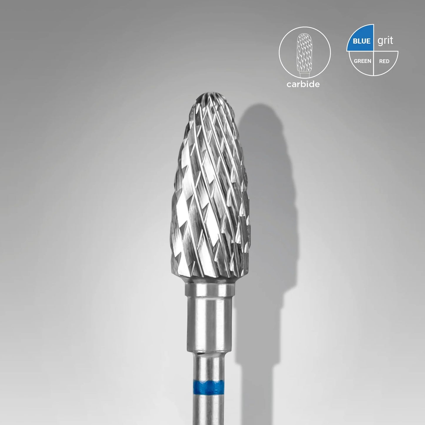 STALEKS EXPERT Hartmetallbohrer Hühneraugen Blau 6 x 14 mm