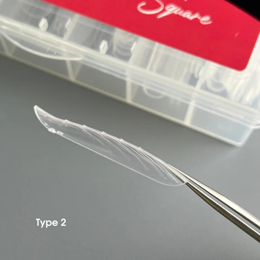 Nailsoftheday Dual Form Square (Typ 2) 130-teiliges Set Oberkieferformen