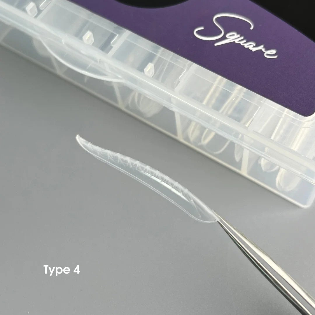 Nailsoftheday Dual Form Square (Typ 4) 120-teiliges Set Oberkieferfeilen