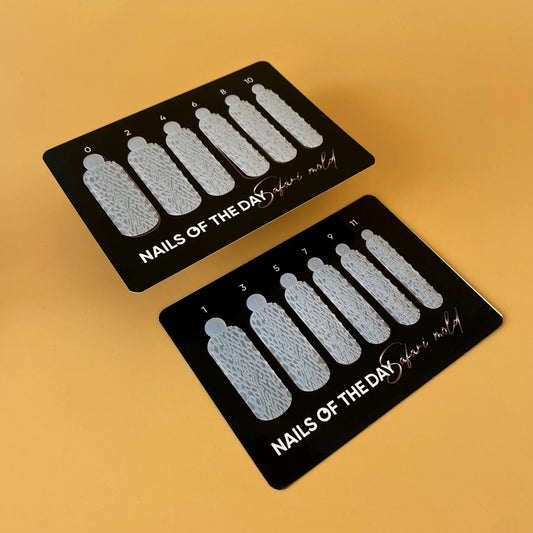 Nailsoftheday Wild Safari Schlange Typ 17 Silikonformen für Top Formen, 12 Stück.