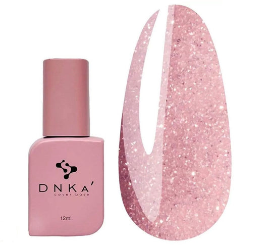 Base DNKa Cover №0008 purple-pink with hologram shimmer 12 ml (DNKA0008)
