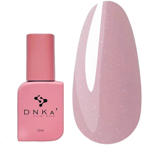 Base DNKa Cover №0010 Wonderful soft pink with glitter opal 12 ml (DNKA0010)