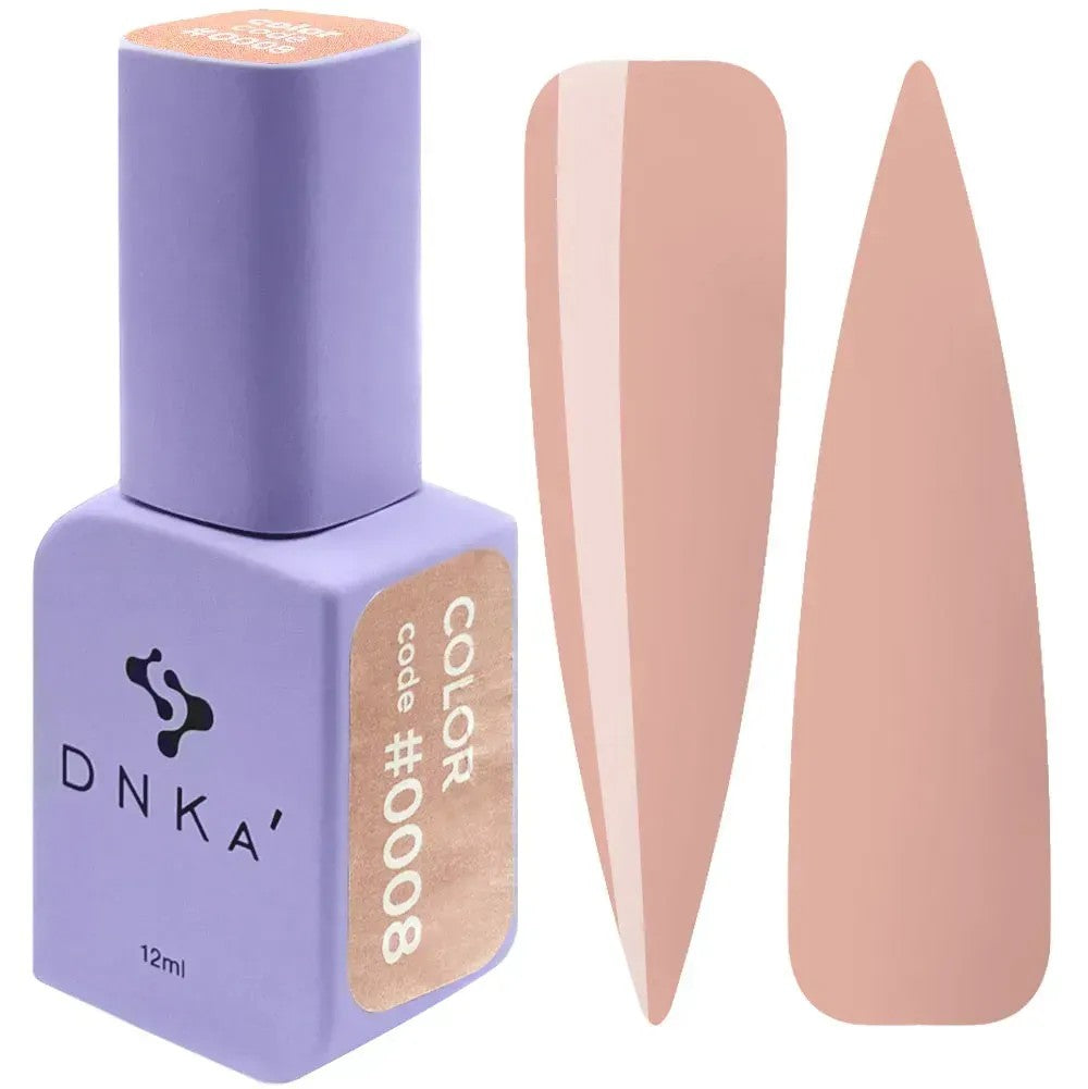 Основа DNKa, крышка №0011, молочная с кусочками золотой фольги, 12 мл (DNKA0011)