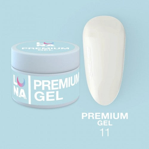 Gel für Erweiterungen LunaMoon Premium Gel Nr. 11 15 ml