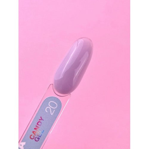 Gel für Erweiterungen LunaMoon Candy Gel Nr. 20 15 ml