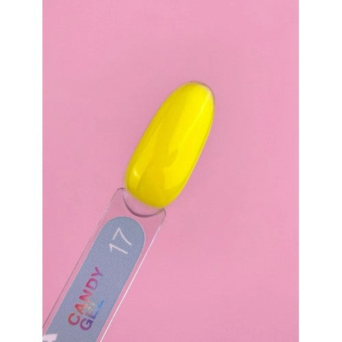 Gel für Erweiterungen LunaMoon Candy Gel Nr. 17 15 ml