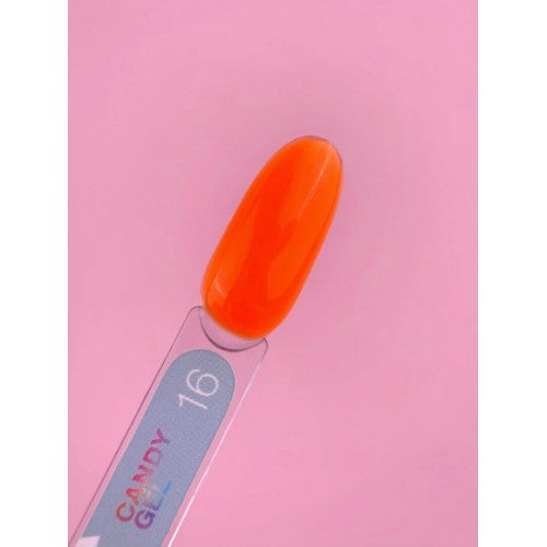 Gel für Erweiterungen LunaMoon Candy Gel Nr. 16 15 ml