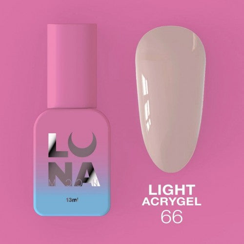 Gel LunaMoon Light Acrygel Nr. 66 13 ml