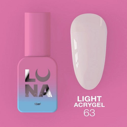 Gel LunaMoon Light Acrygel Nr. 63 13 ml