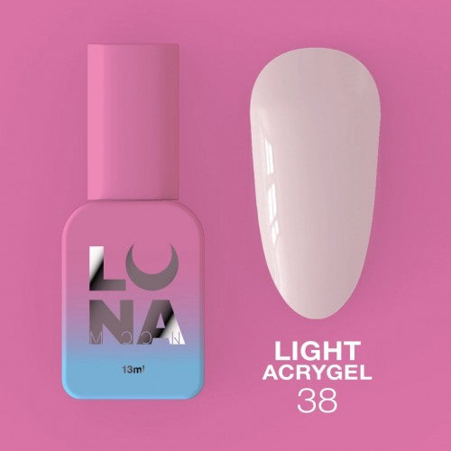 Gel LunaMoon Light Acrygel Nr. 38 13 ml
