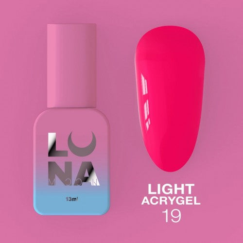 Гель LunaMoon Light Acrylic Gel № 19, 13 мл