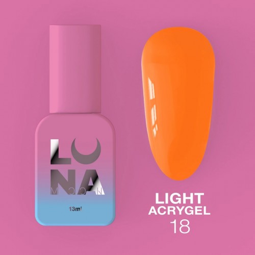 Гель LunaMoon Light Acrylic Gel № 18, 13 мл