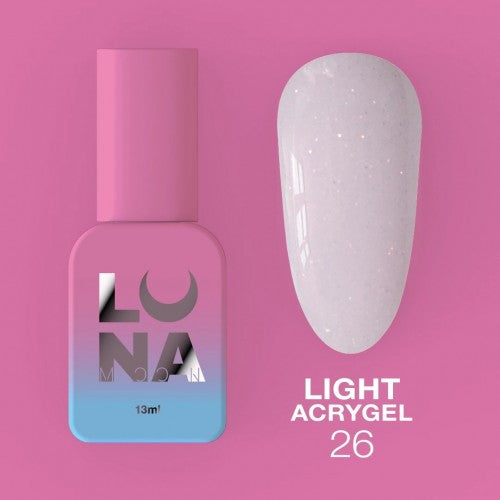 Gel LunaMoon Light Acrygel Nr. 26 13 ml