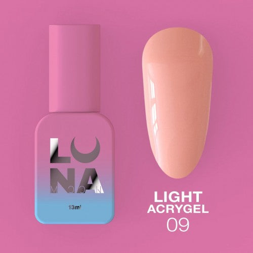 Гель LunaMoon Light Acrygel № 09, 13 мл