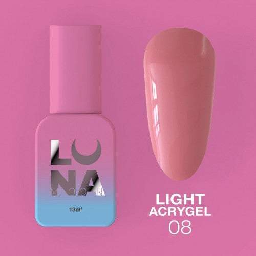 Gel LunaMoon Light Acrygel Nr. 8 13 ml