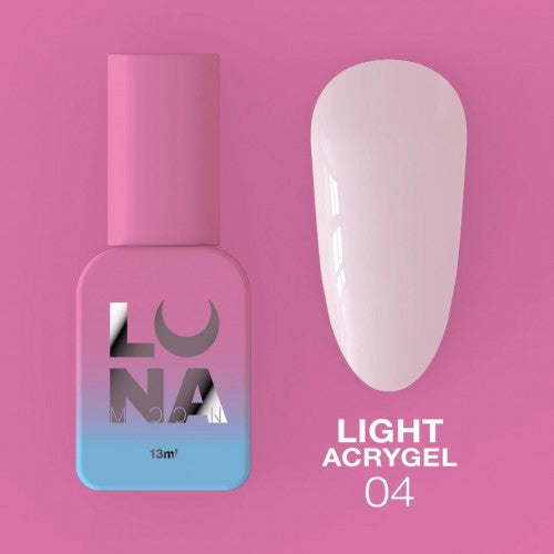 Gel LunaMoon Light Acrygel Nr. 4 13 ml