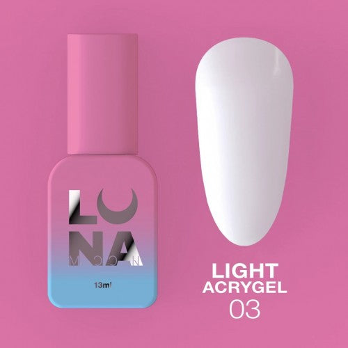 Gel LunaMoon Light Acrygel Nr. 3 13 ml