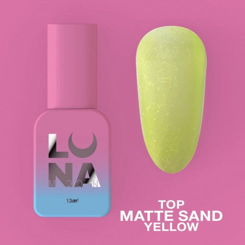 Top LunaMoon Top Matte Sand Yellow 13 ml