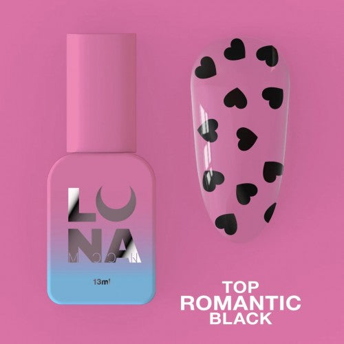 Top LunaMoon Top Romantic Black 13 ml