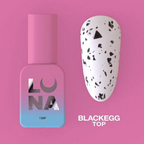 Top LunaMoon Top Matt Blackegg 13 ml