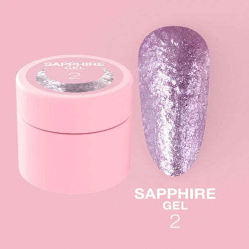 LunaMoon Sapphire Gel Nr. 2 5 ml