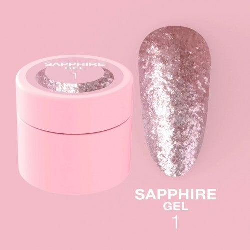 LunaMoon Sapphire Gel Nr. 1 5 ml