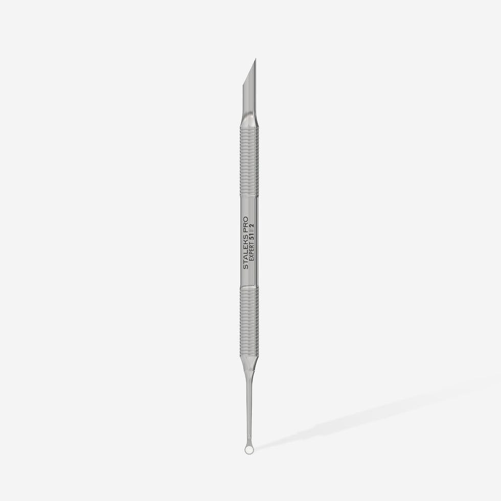 Manicure pusher EXPERT 51 TYPE 2 (beveled and loop pusher)