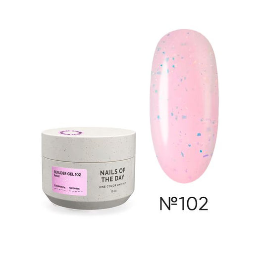 NAILSOFTHEDAY Builder gel 102, 15 ml