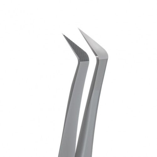 Professionelle Pinzette für Wimpern STALEKS PRO EXPERT 44 TYP 12 TE-44/12 L-65