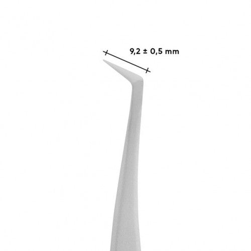 Профессиональный пинцет для наращивания ресниц STALEKS PRO EXPERT 40 TYPE 12 TE-40/12